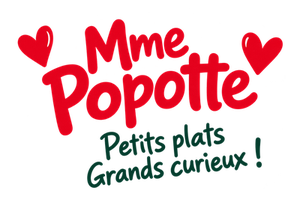 Logo Mme Popotte – Petits plats, Grands curieux !